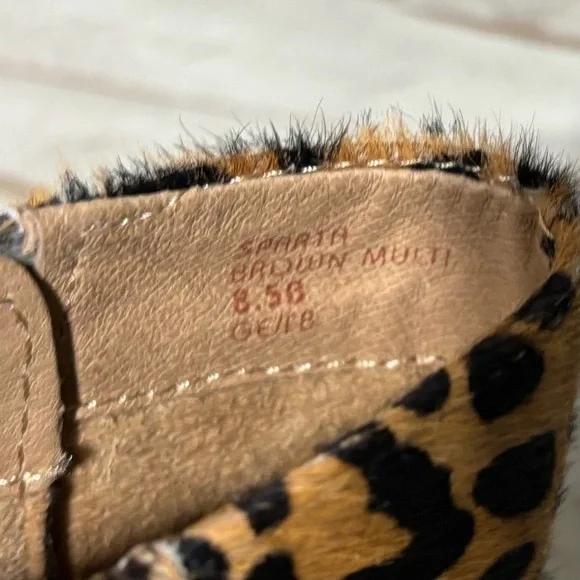 ❤️Earth Sparta Leopard Print Ankle Boots-Sz 8.5 - Picture 7 of 7